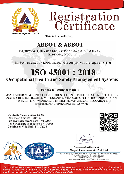 <p>We are certified by the organization responsible for ensuring quality and environmental management for adhering to quality and environmental safety guidelines.</p>