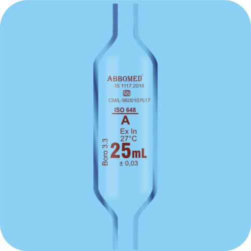 Volumetric Pipettes, One Mark, Class A