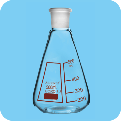 Flasks, Erlenmeyer, with Socket