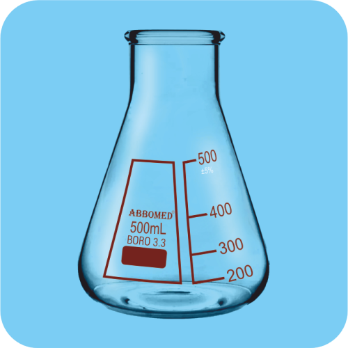 Flasks, Erlenmeyer, Wide Mouth