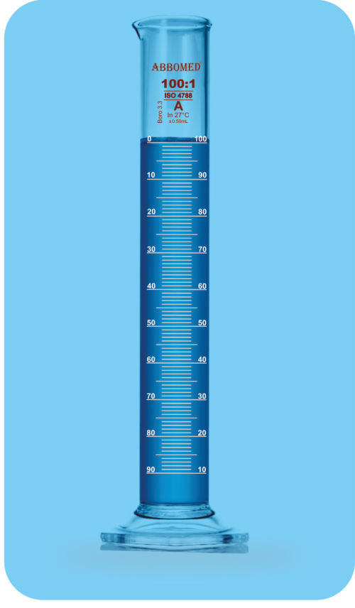 Measuring Cylinders, with Hexagonal Base, Class A
