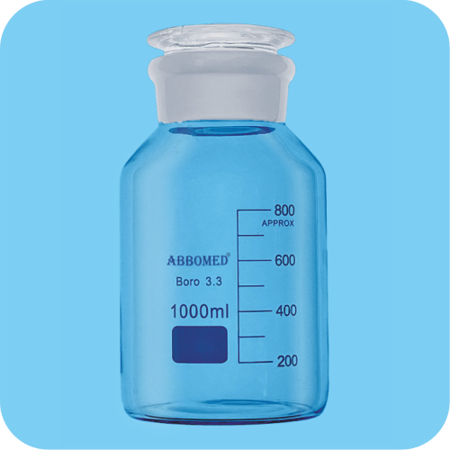 Reagent Bottles, Wide Mouth, Plain