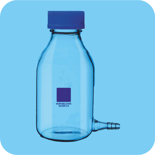 Bottles, Aspirator, with GL 45 Cap & Tubulation