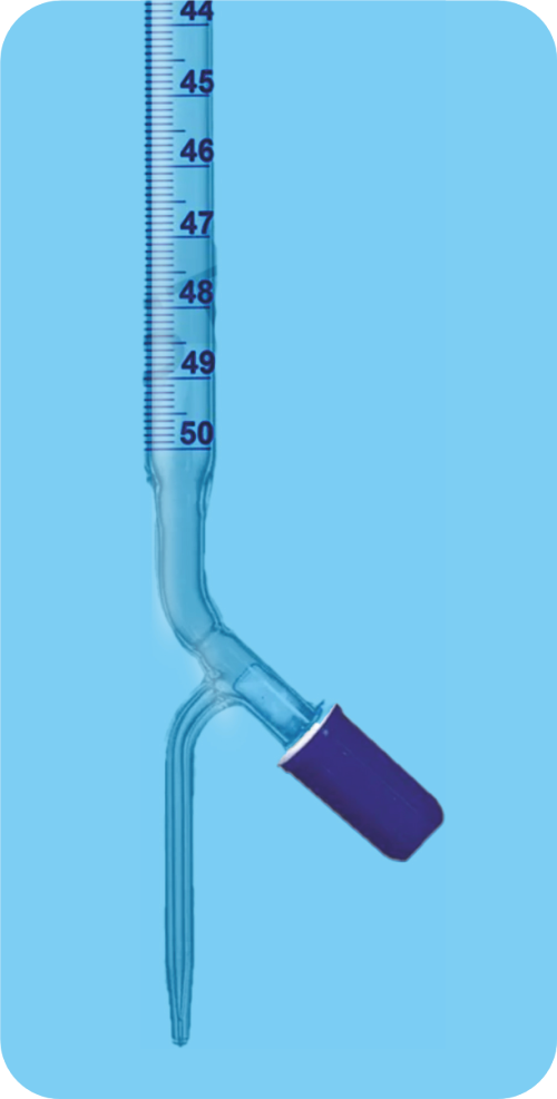 Burettes, Rotaflow Key, with PTFE Needle Valve, Class A