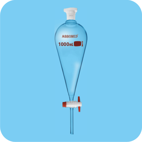 Separating Funnels, with PTFE Stopcock & Socket
