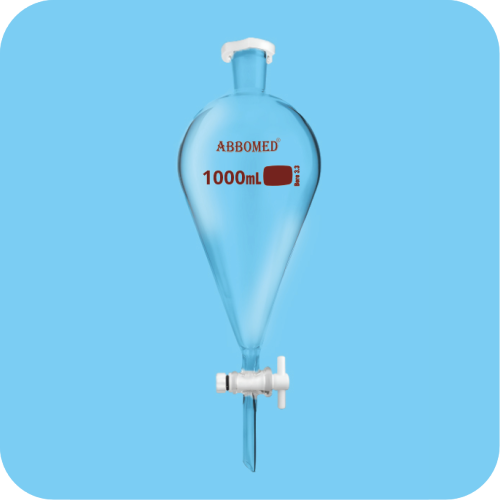 Separating Funnels, with Glass Stopcock & Socket