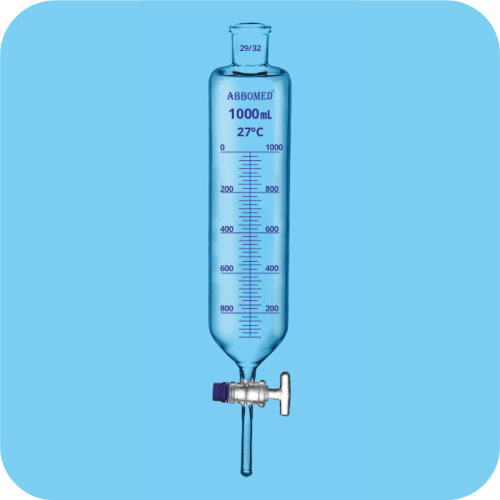 Dropping Funnels, Graduated, with Glass Stopcock & Socket